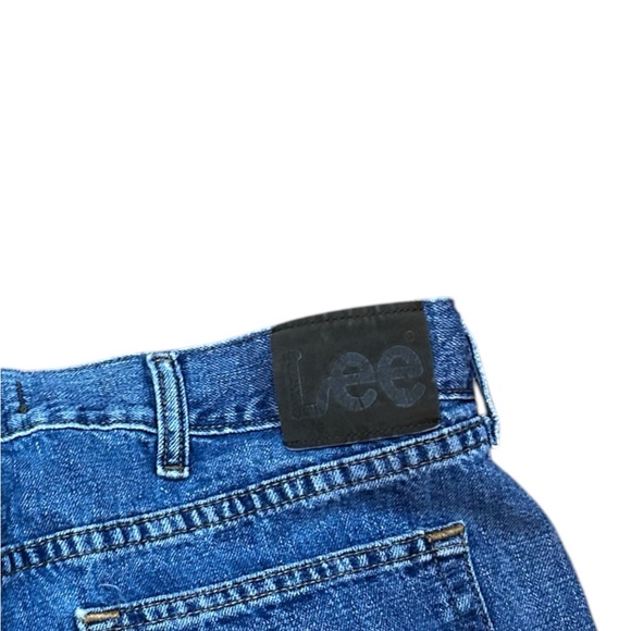 Lee Mens Jeans Regular Fit Straight Leg Stone Wash Vintage 80’s 40x29 - Picture 3 of 6